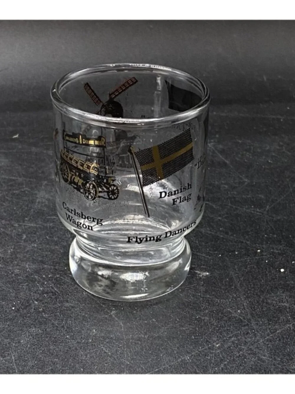 Solvang California State Landmark Windmill Shot Glass Danish Capitol of America